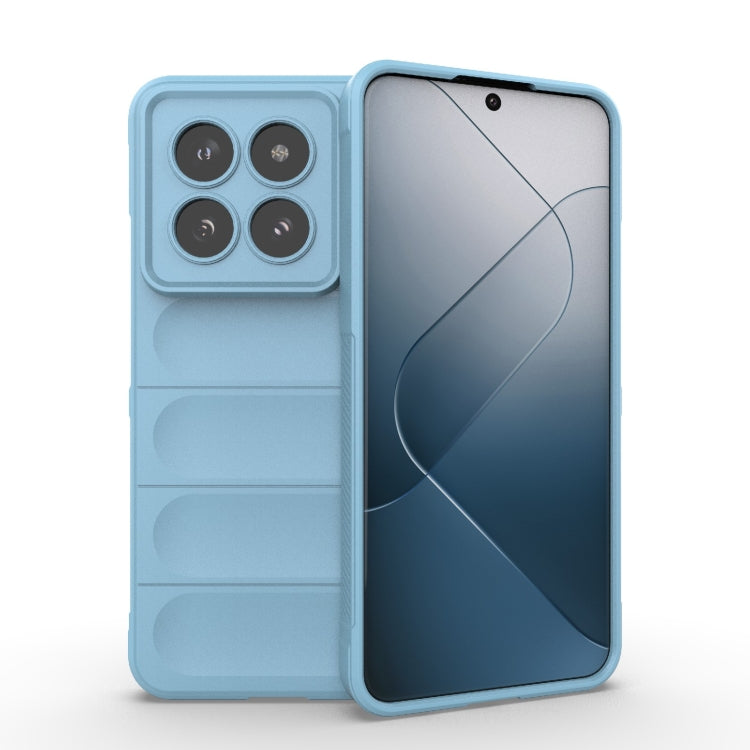 Custodia TPU con flanella per Xiaomi 14 Pro