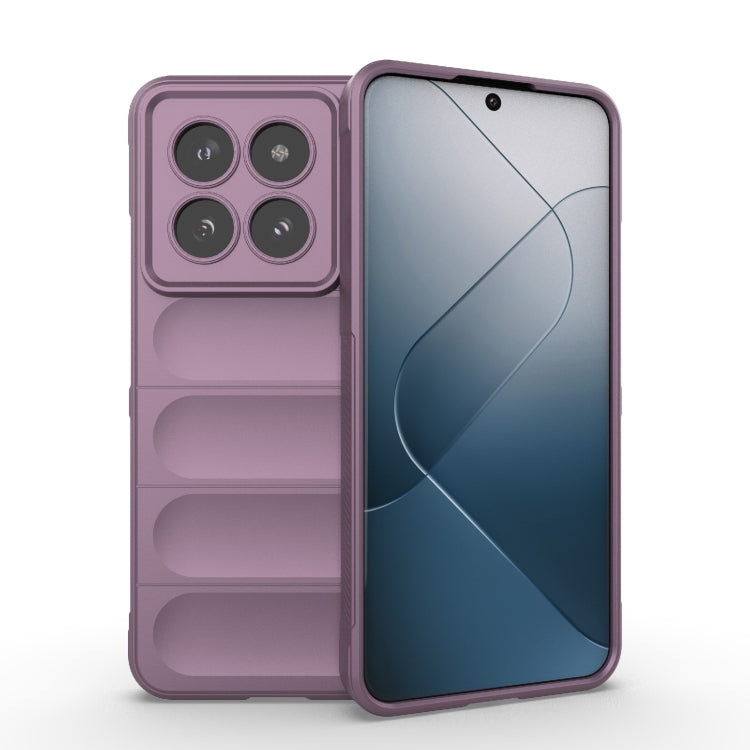 Custodia TPU con flanella per Xiaomi 14 Pro