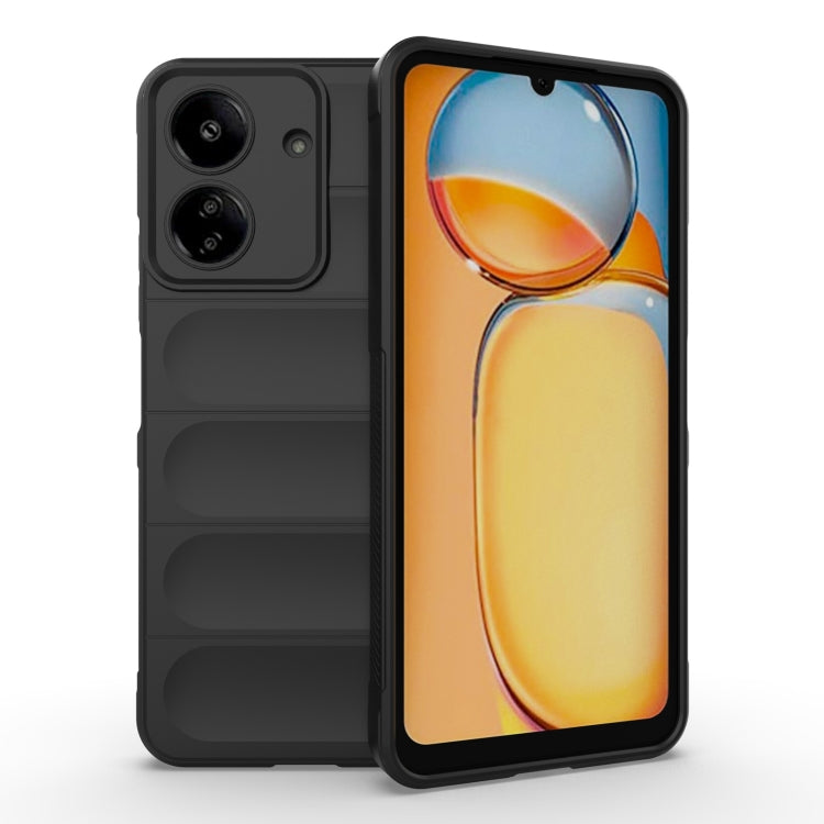 Magic Shield TPU + custodia per telefono in flanella, For Xiaomi Redmi 13C 4G Global, For Xiaomi Redmi K60 Ultra