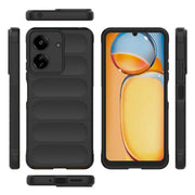 Magic Shield TPU + custodia per telefono in flanella, For Xiaomi Redmi 13C 4G Global, For Xiaomi Redmi K60 Ultra