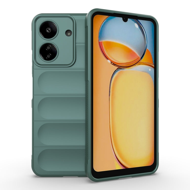 Custodia TPU con flanella per Xiaomi Redmi 13C