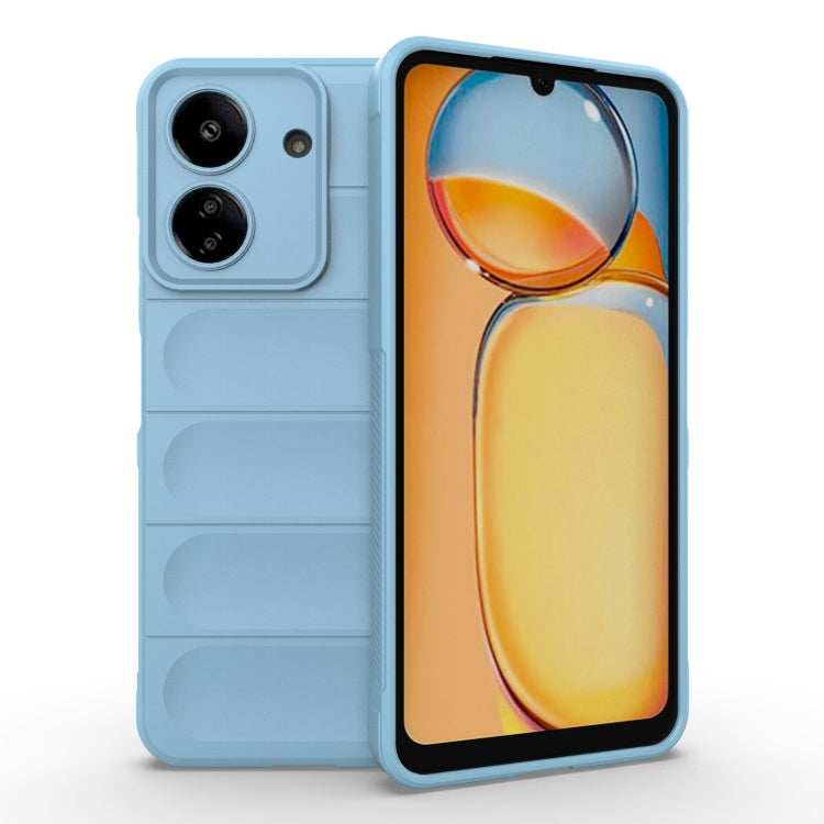 Custodia TPU con flanella per Xiaomi Redmi 13C
