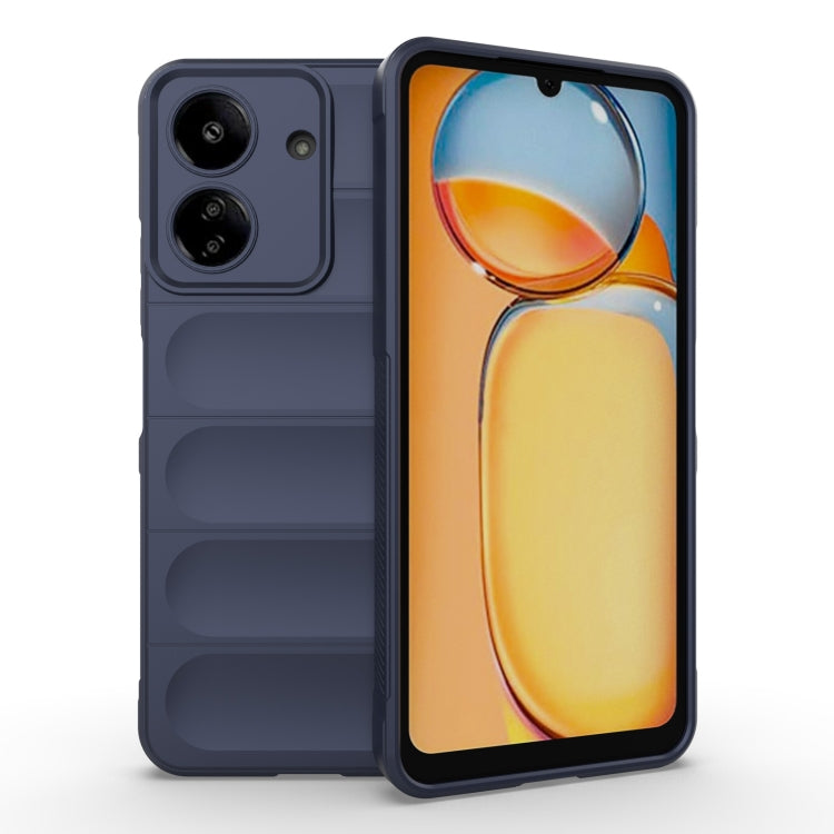 Custodia TPU con flanella per Xiaomi Redmi 13C