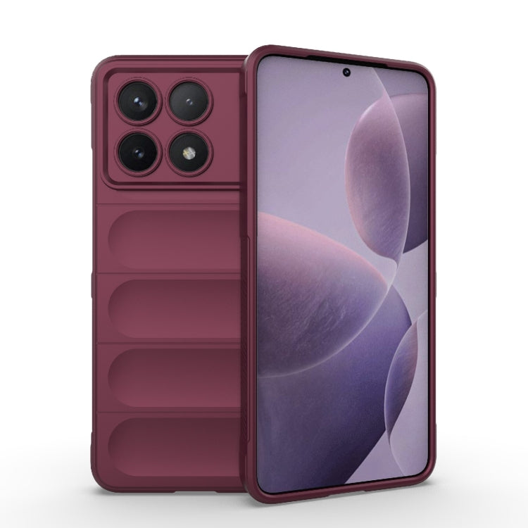 Custodia TPU con flanella per Xiaomi Redmi K70 e K70 Pro