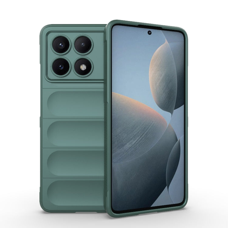 Custodia TPU con flanella per Xiaomi Redmi 13C 5G