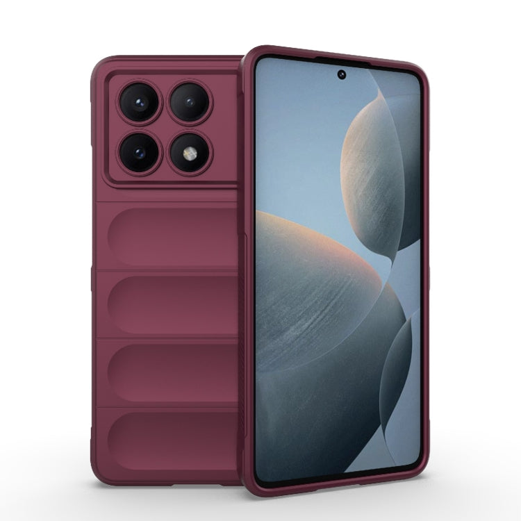 Custodia TPU con flanella per Xiaomi Redmi 13C 5G