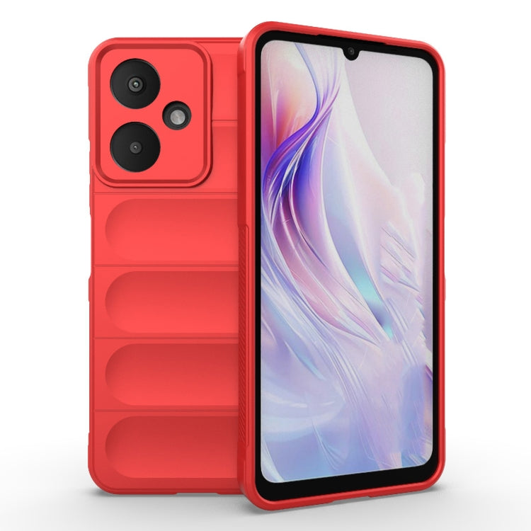 Custodia TPU con flanella per Xiaomi Redmi 13C 5G