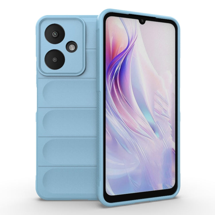 Custodia TPU con flanella per Xiaomi Redmi 13C 5G