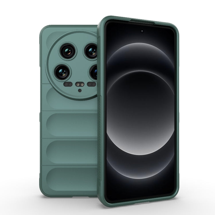 Custodia TPU con flanella per Xiaomi 14 Ultra