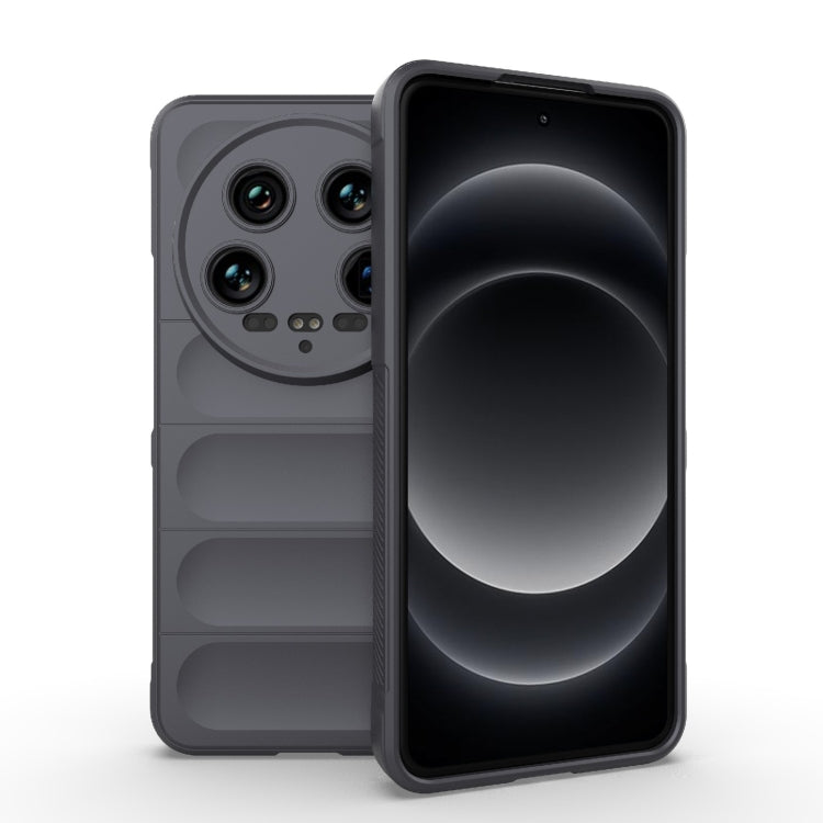 Custodia TPU con flanella per Xiaomi 14 Ultra
