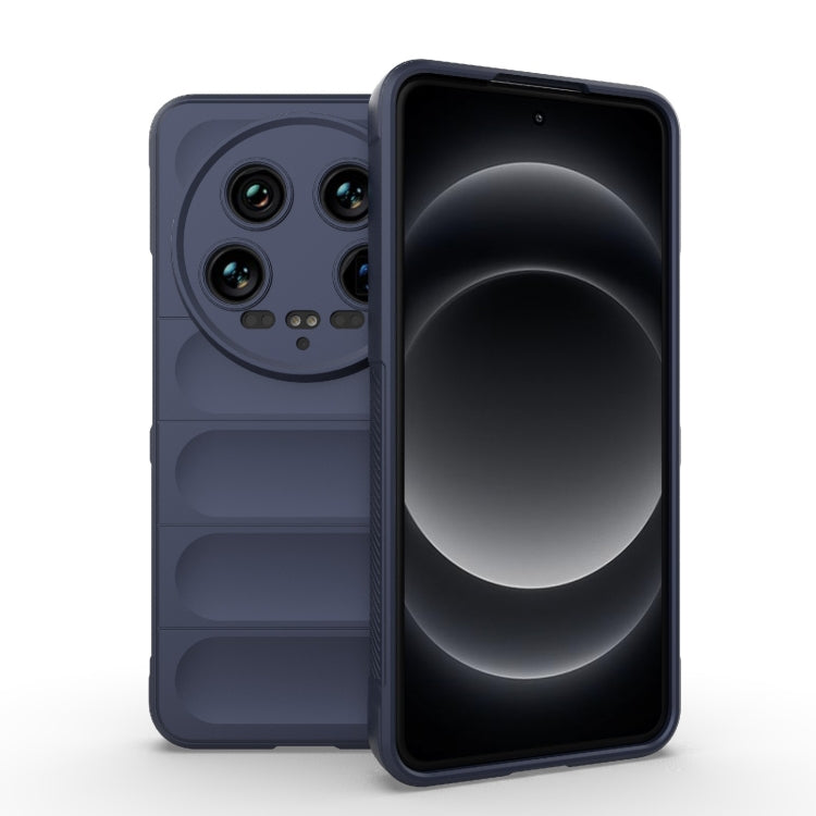 Custodia TPU con flanella per Xiaomi 14 Ultra