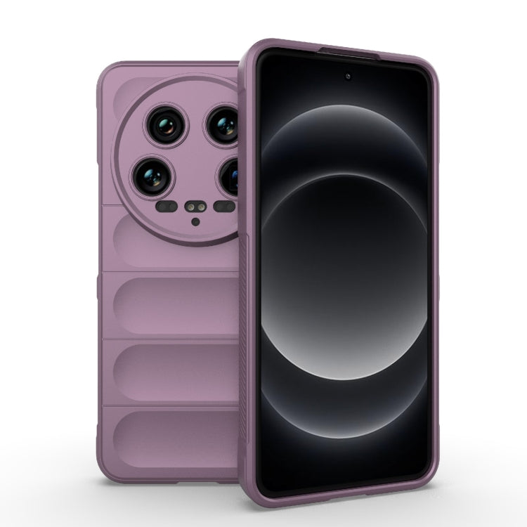 Custodia TPU con flanella per Xiaomi 14 Ultra