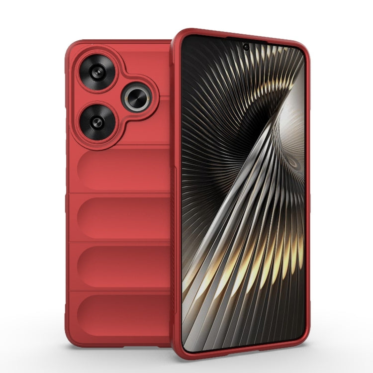 Custodia TPU con flanella per Xiaomi Redmi Turbo 3