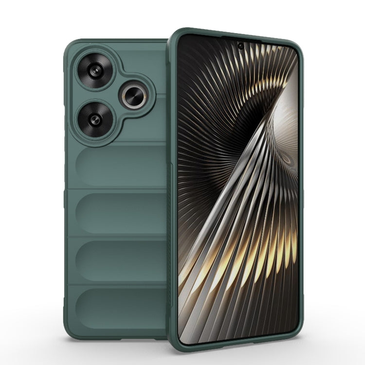 Custodia TPU con flanella per Xiaomi Redmi Turbo 3