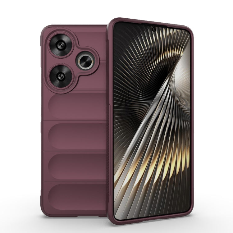 Custodia TPU con flanella per Xiaomi Redmi Turbo 3
