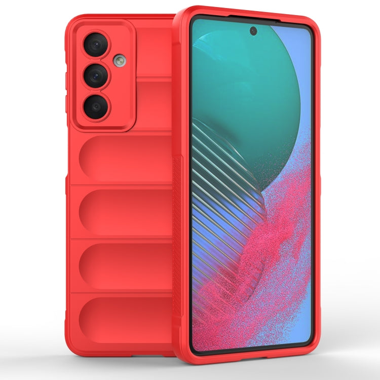 Custodia TPU con flanella per Samsung Galaxy M54 5G