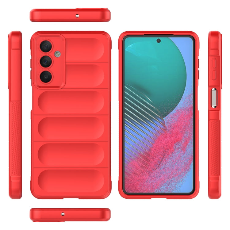 Custodia TPU con flanella per Samsung Galaxy M54 5G