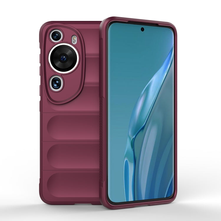 Magic Shield TPU + custodia per telefono in flanella, For Huawei P60 Art