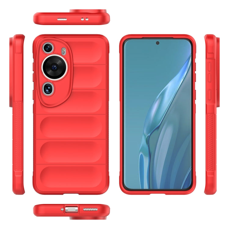 Magic Shield TPU + custodia per telefono in flanella, For Huawei P60 Art