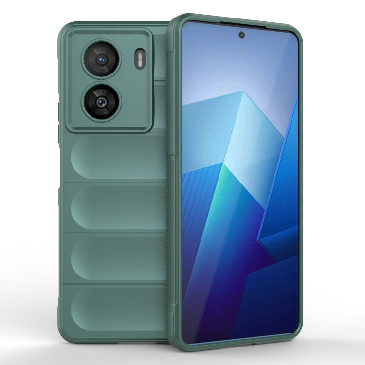 Magic Shield TPU + custodia per telefono in flanella, For vivo iQOO Z7x, For vivo Y27 4G Global