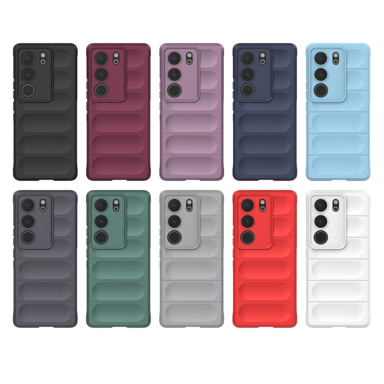 Magic Shield TPU + custodia per telefono in flanella, For vivo S17, For vivo S17e