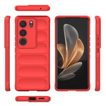 Magic Shield TPU + custodia per telefono in flanella, For vivo S17, For vivo S17e