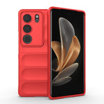 Magic Shield TPU + custodia per telefono in flanella, For vivo S17, For vivo S17e