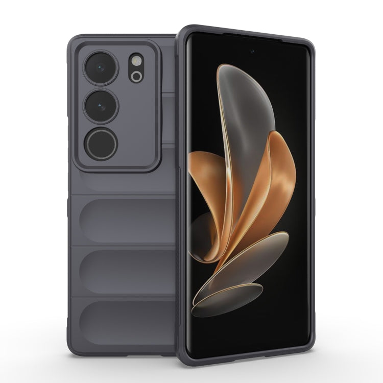 Magic Shield TPU + custodia per telefono in flanella, For vivo S17, For vivo S17e