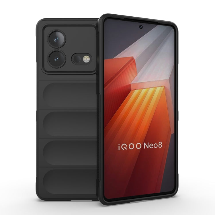 Magic Shield TPU + custodia per telefono in flanella, For vivo iQOO Neo8, For vivo Y78+ Global