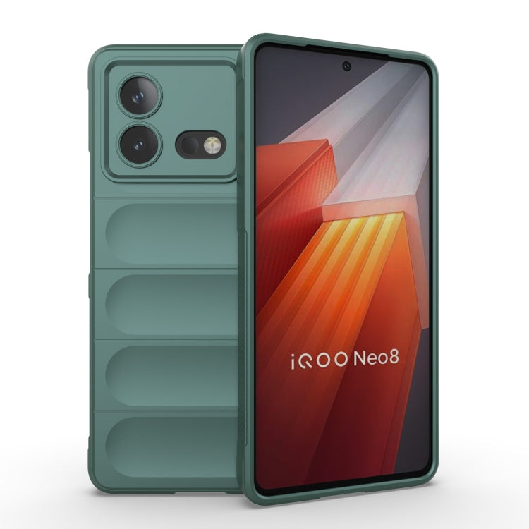 Magic Shield TPU + custodia per telefono in flanella, For vivo iQOO Neo8, For vivo Y78+ Global