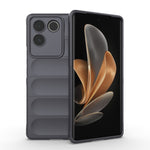 Magic Shield TPU + custodia per telefono in flanella, For vivo S17, For vivo S17e
