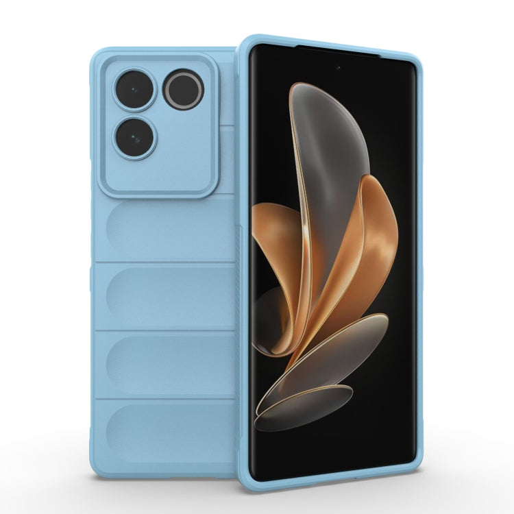 Magic Shield TPU + custodia per telefono in flanella, For vivo S17, For vivo S17e