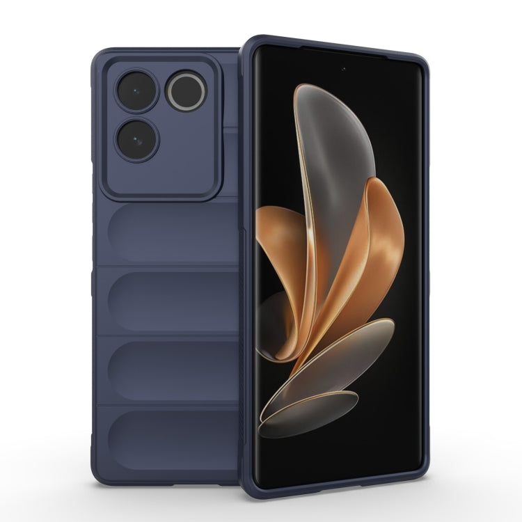 Magic Shield TPU + custodia per telefono in flanella, For vivo S17, For vivo S17e