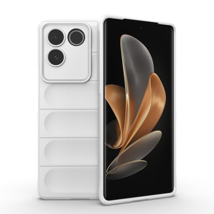 Magic Shield TPU + custodia per telefono in flanella, For vivo S17, For vivo S17e