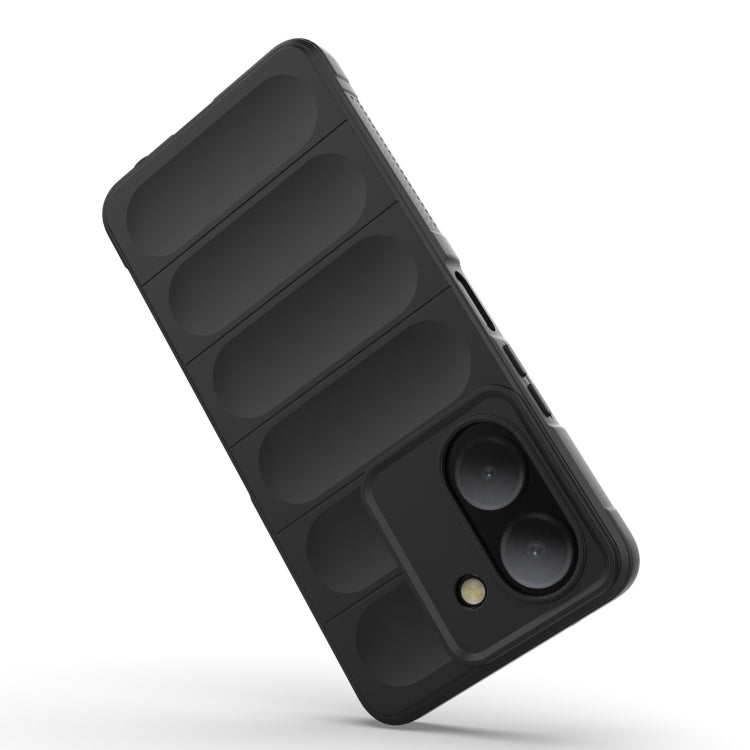 Magic Shield TPU + custodia per telefono in flanella, For vivo Y36 4G, For vivo S17 Pro