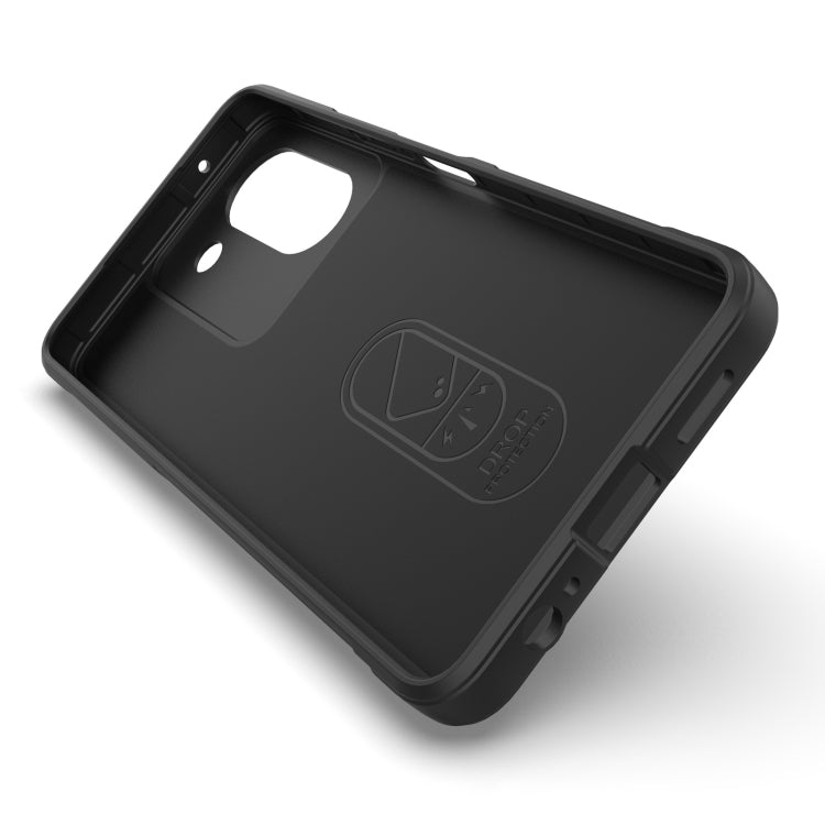Magic Shield TPU + custodia per telefono in flanella, For vivo Y36 4G, For vivo S17 Pro