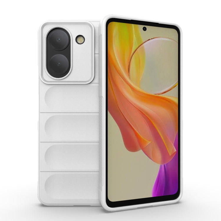 Magic Shield TPU + custodia per telefono in flanella, For vivo Y36 4G, For vivo S17 Pro