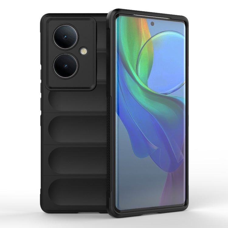 Magic Shield TPU + custodia per telefono in flanella, For vivo iQOO Neo8, For vivo Y78+ Global