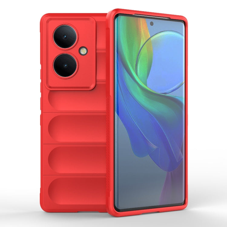 Magic Shield TPU + custodia per telefono in flanella, For vivo iQOO Neo8, For vivo Y78+ Global