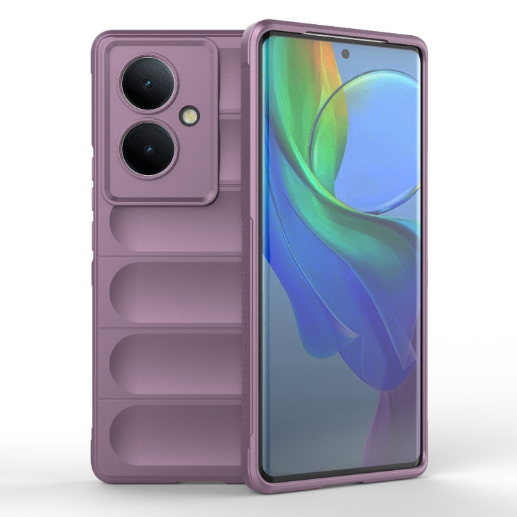 Magic Shield TPU + custodia per telefono in flanella, For vivo iQOO Neo8, For vivo Y78+ Global