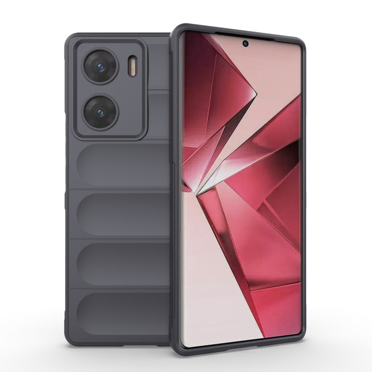 Magic Shield TPU + custodia per telefono in flanella, For vivo iQOO 12 5G, For vivo V29e 4G Global