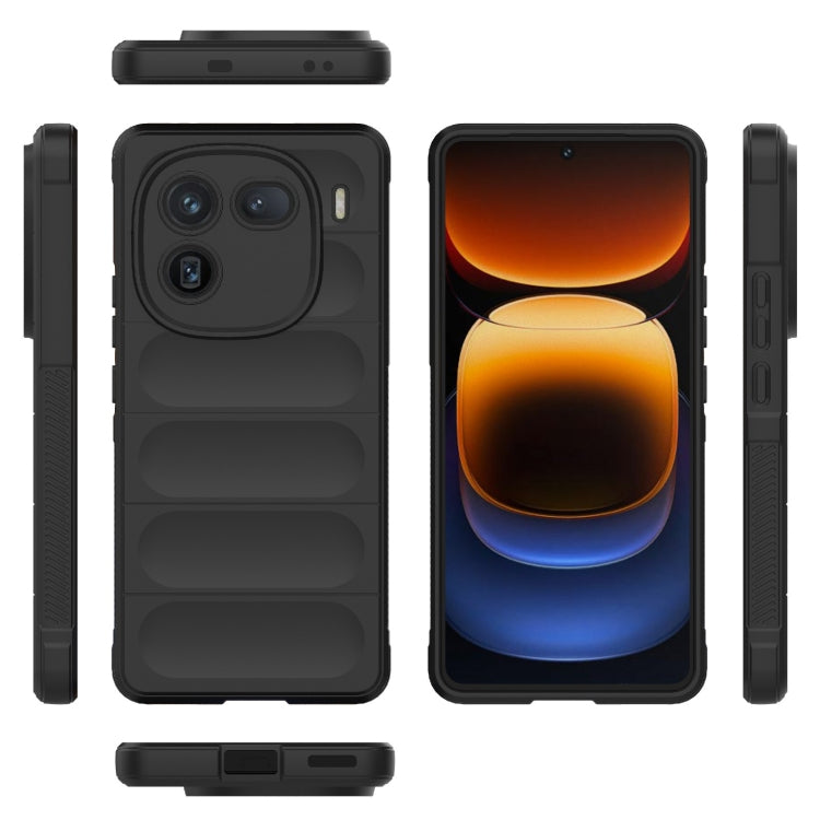 Magic Shield TPU + custodia per telefono in flanella, For vivo iQOO 12 5G, For vivo V29e 4G Global