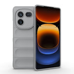 Magic Shield TPU + custodia per telefono in flanella, For vivo X100 5G, For vivo iQOO 12 Pro 5G
