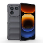Magic Shield TPU + custodia per telefono in flanella, For vivo X100 5G, For vivo iQOO 12 Pro 5G