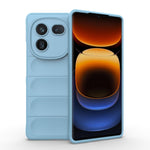 Magic Shield TPU + custodia per telefono in flanella, For vivo X100 5G, For vivo iQOO 12 Pro 5G