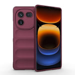 Magic Shield TPU + custodia per telefono in flanella, For vivo X100 5G, For vivo iQOO 12 Pro 5G