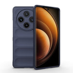 Magic Shield TPU + custodia per telefono in flanella, For vivo X100 5G, For vivo iQOO 12 Pro 5G