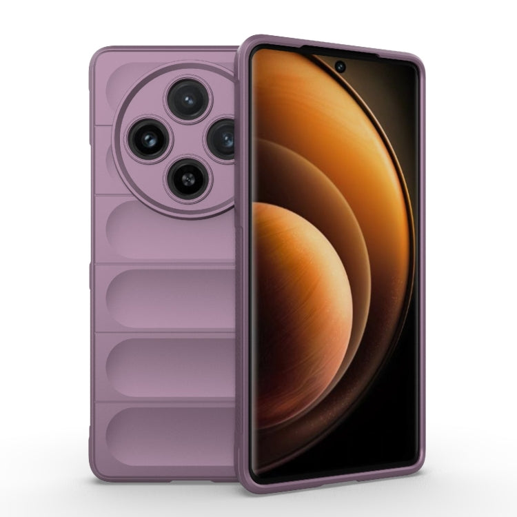 Magic Shield TPU + custodia per telefono in flanella, For vivo X100 5G, For vivo iQOO 12 Pro 5G
