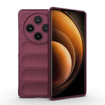 Magic Shield TPU + custodia per telefono in flanella, For vivo X100 5G, For vivo iQOO 12 Pro 5G