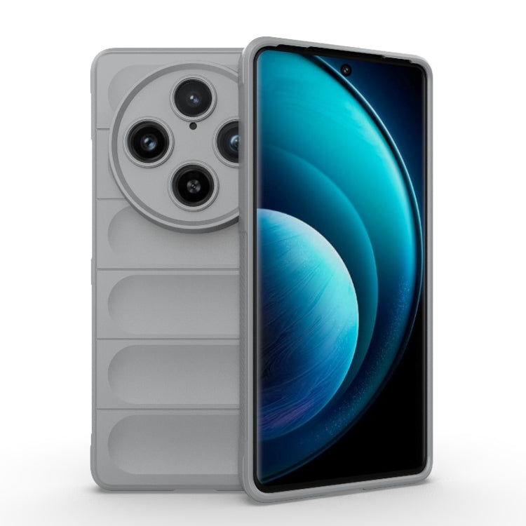Magic Shield TPU + custodia per telefono in flanella, For vivo S18 5G, For vivo X100 Pro 5G